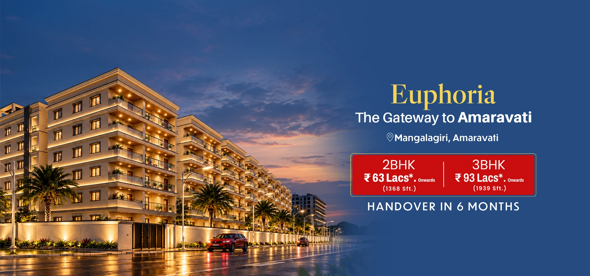 3 bhk apartments in amaravati